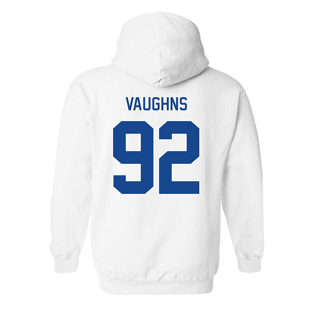 Georgia State - NCAA Football : AJ Vaughns - Classic Fashion Shersey Hooded Sweatshirt-1
