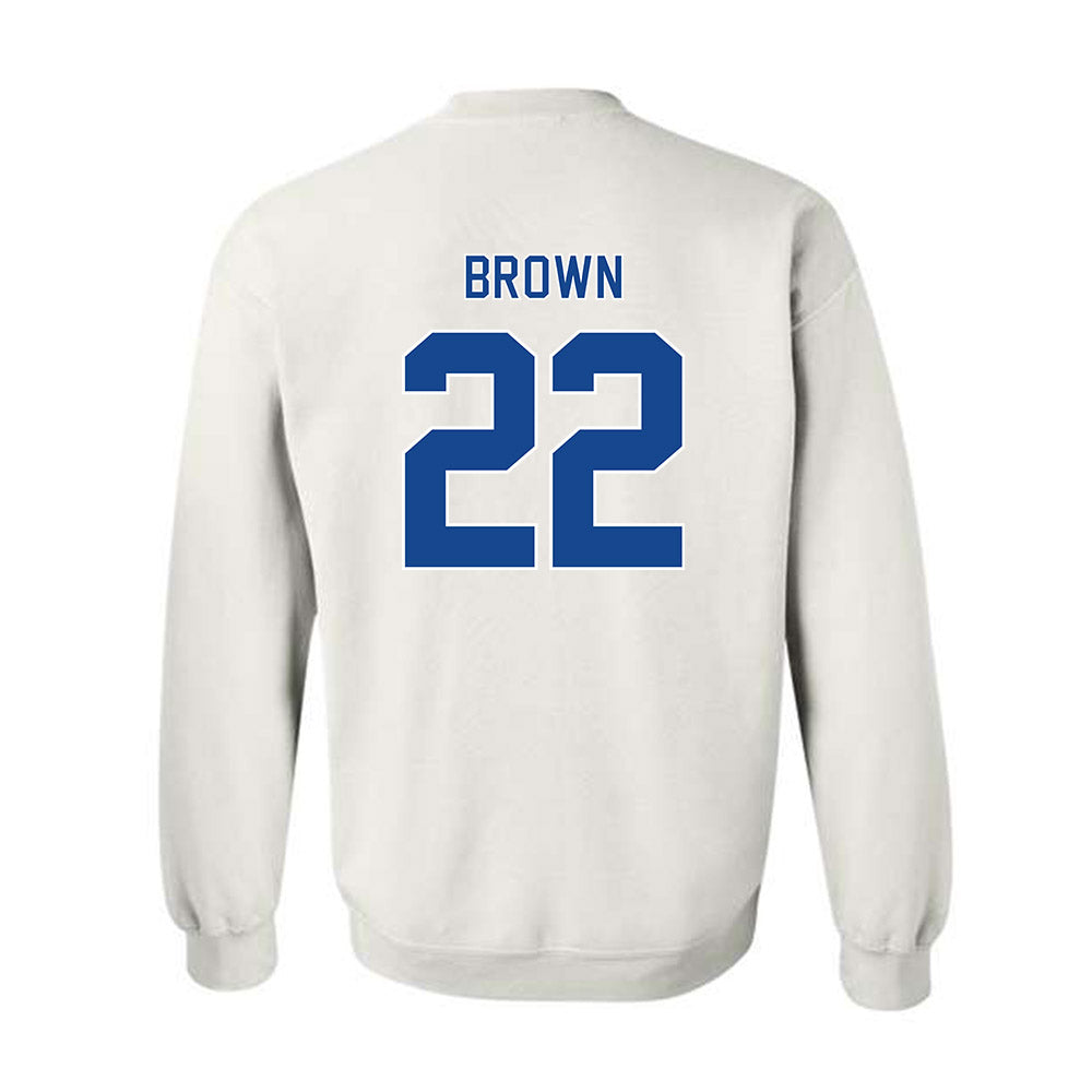 Georgia State - NCAA Men's Basketball : Malachi Brown - Classic Fashion Shersey Crewneck Sweatshirt-1