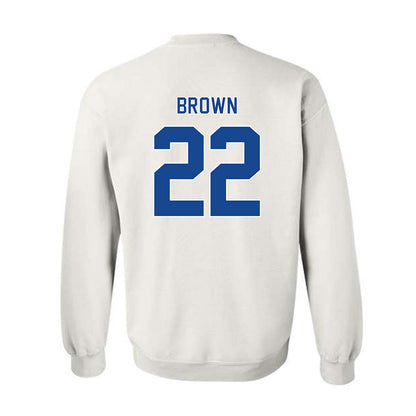 Georgia State - NCAA Men's Basketball : Malachi Brown - Classic Fashion Shersey Crewneck Sweatshirt-1