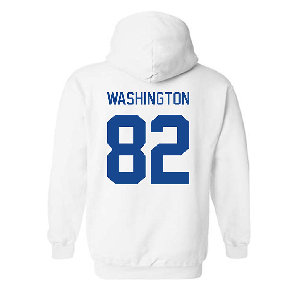 Georgia State - NCAA Football : Kyle Washington - Classic Fashion Shersey Hooded Sweatshirt-1