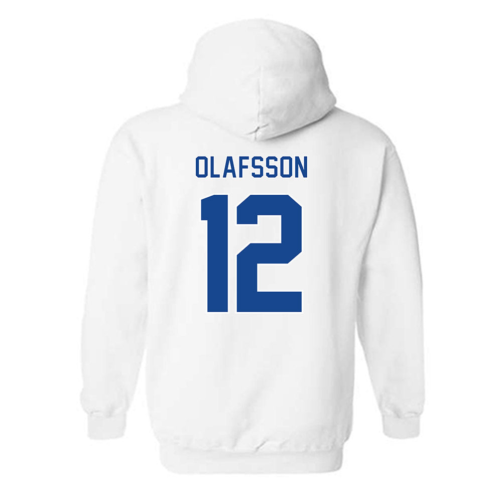 Georgia State - NCAA Football : Jadon Olafsson - Classic Fashion Shersey Hooded Sweatshirt-1