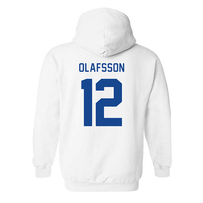 Georgia State - NCAA Football : Jadon Olafsson - Classic Fashion Shersey Hooded Sweatshirt-1