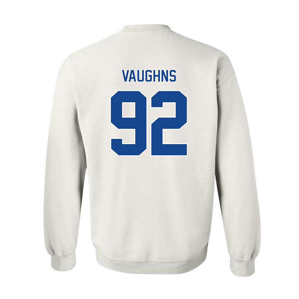 Georgia State - NCAA Football : AJ Vaughns - Classic Fashion Shersey Crewneck Sweatshirt-1