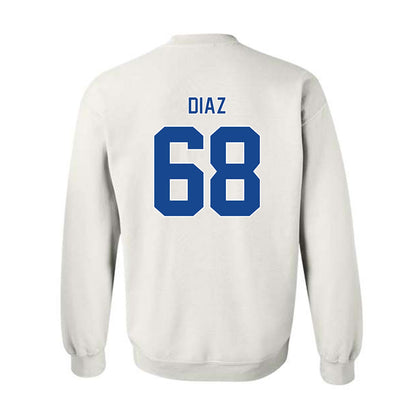 Georgia State - NCAA Football : Peter Diaz - Classic Fashion Shersey Crewneck Sweatshirt-1