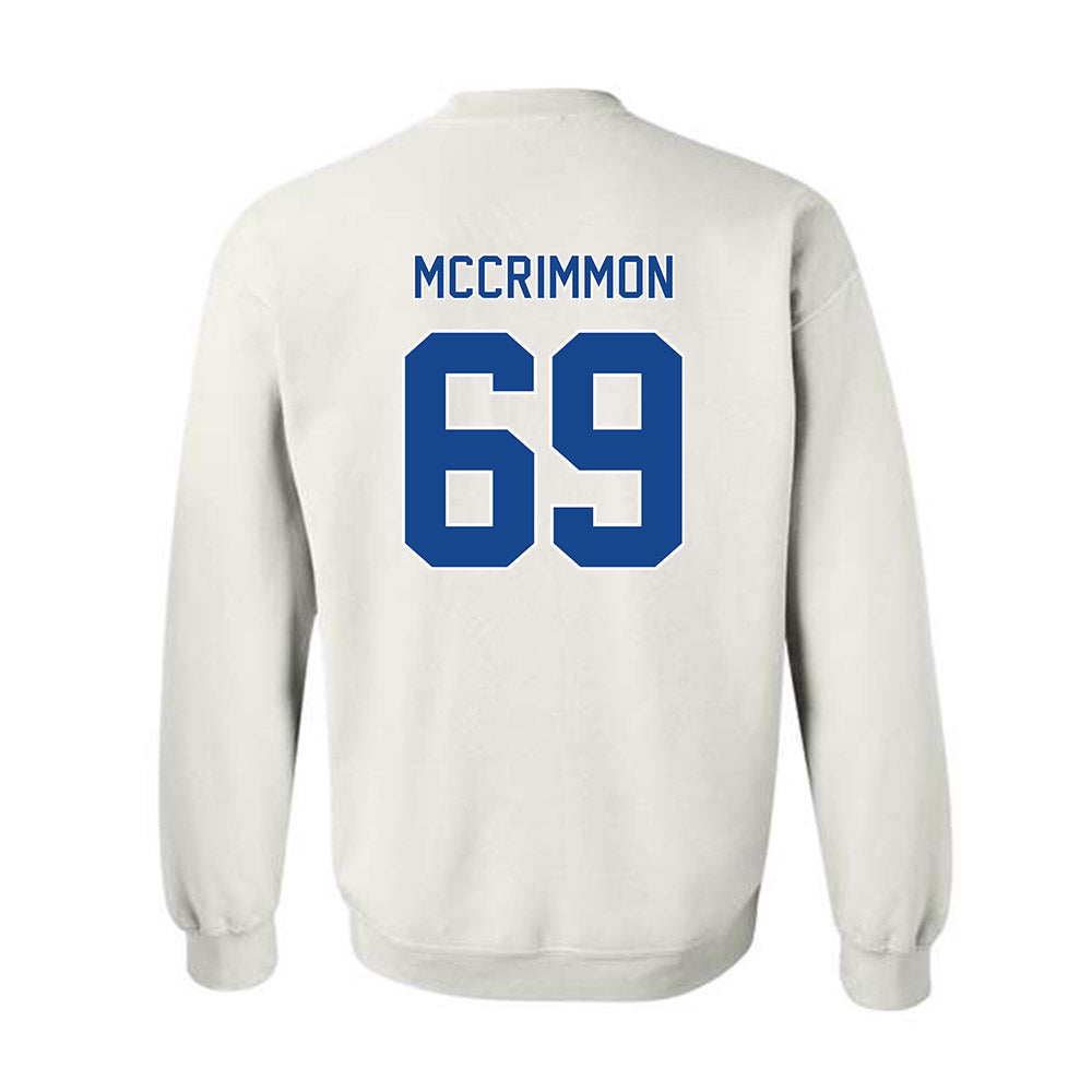 Georgia State - NCAA Football : Jeremiah McCrimmon - Classic Fashion Shersey Crewneck Sweatshirt-1