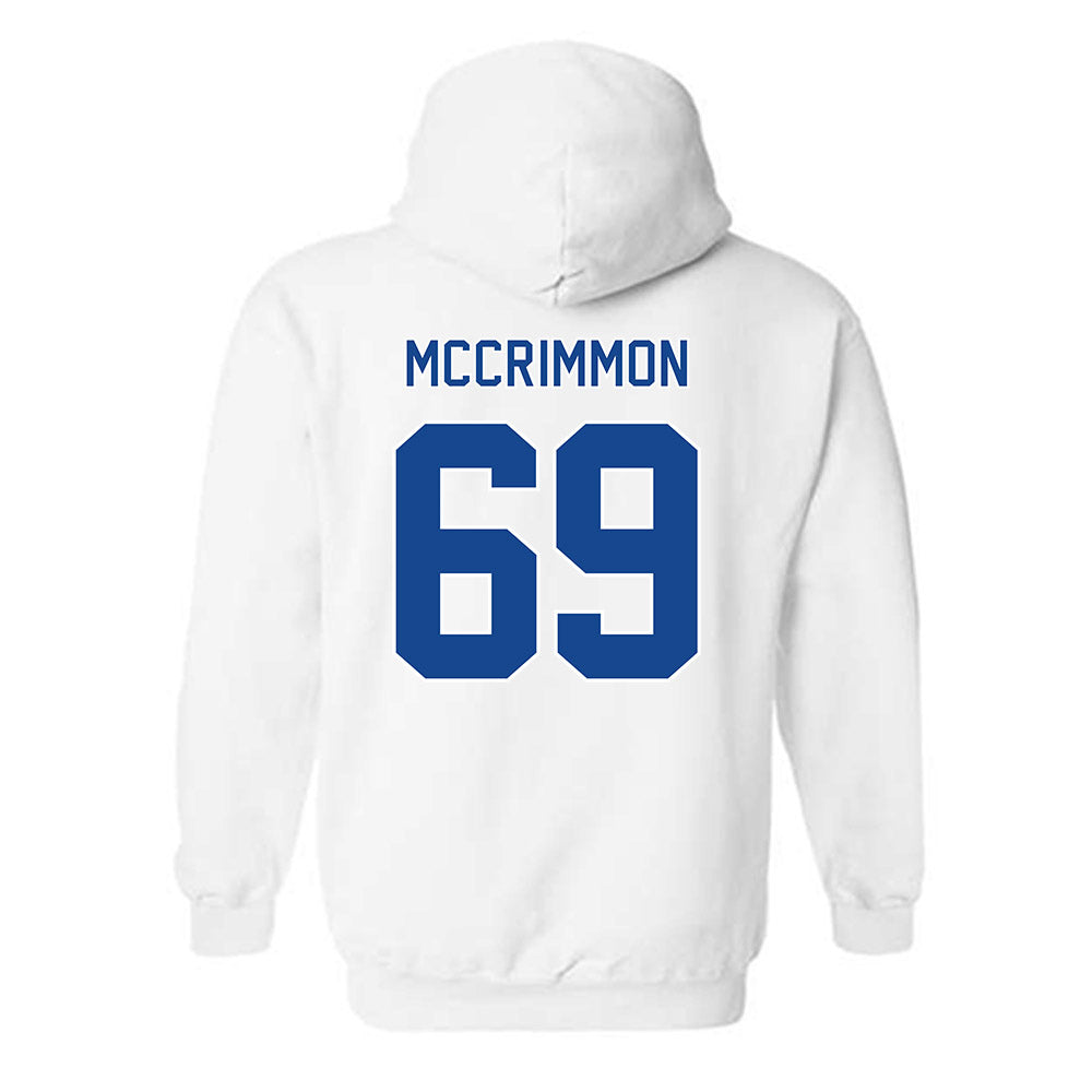 Georgia State - NCAA Football : Jeremiah McCrimmon - Classic Fashion Shersey Hooded Sweatshirt-1