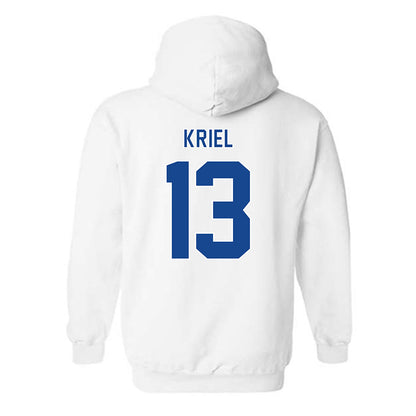 Georgia State - NCAA Men's Soccer : Leo Kriel - Classic Fashion Shersey Hooded Sweatshirt-1