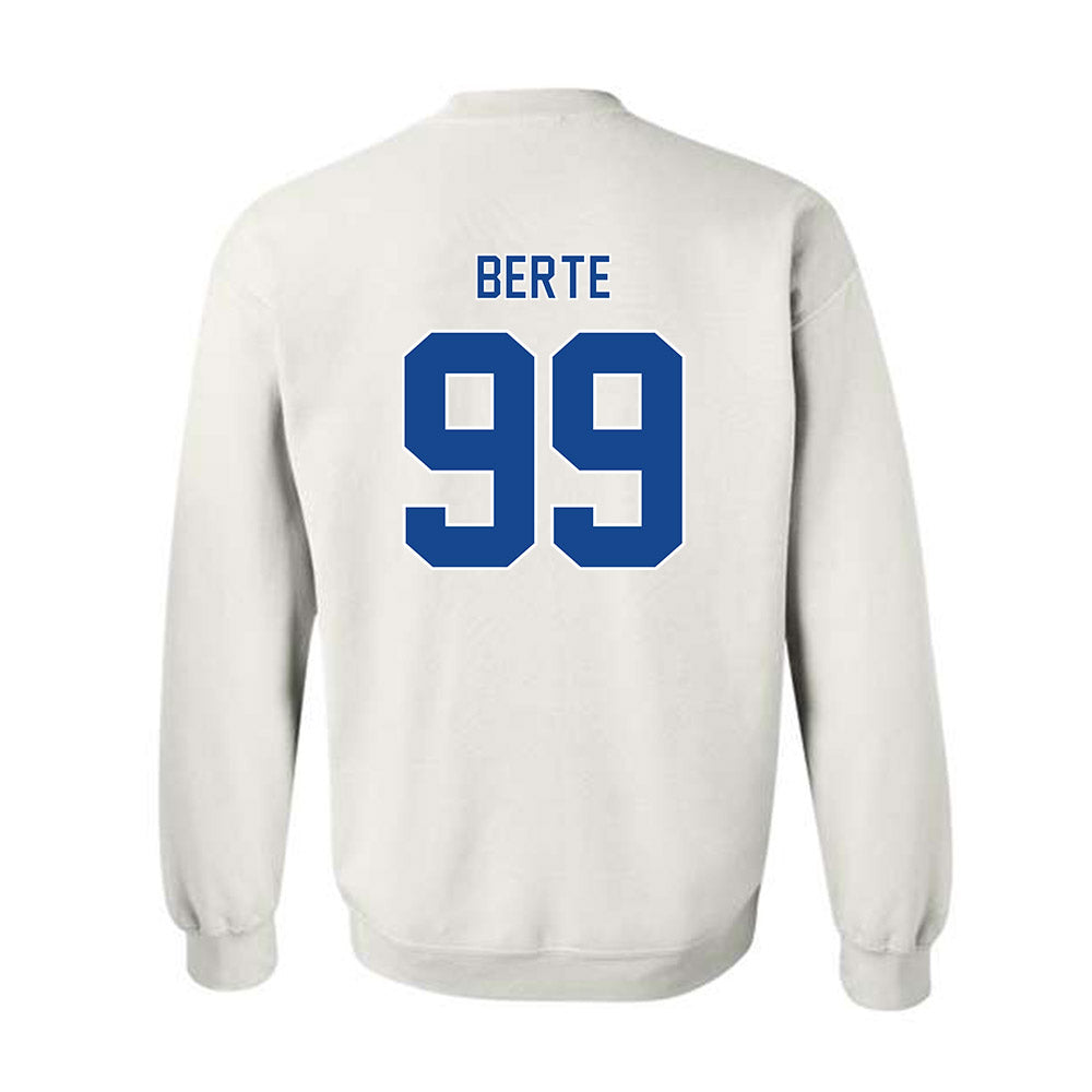 Georgia State - NCAA Football : Mandjou Berte - Classic Fashion Shersey Crewneck Sweatshirt-1