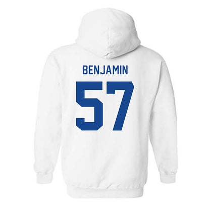 Georgia State - NCAA Football : KaDorian Benjamin - Classic Fashion Shersey Hooded Sweatshirt-1