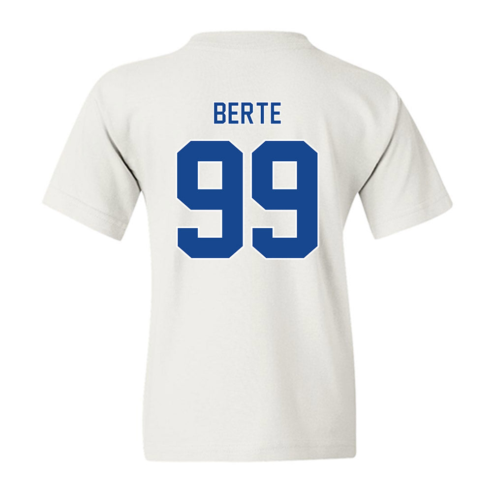 Georgia State - NCAA Football : Mandjou Berte - Classic Fashion Shersey Youth T-Shirt-1