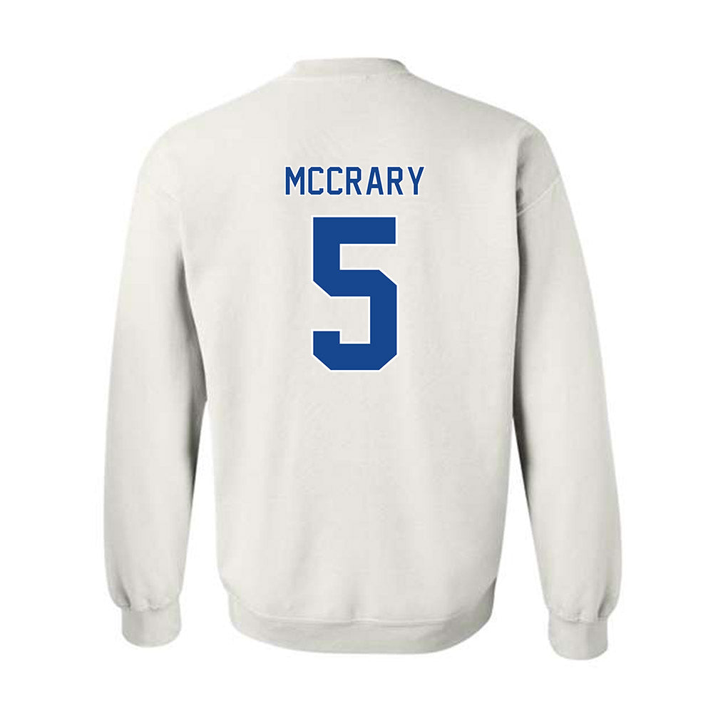 Georgia State - NCAA Football : Lanear Mccrary - Classic Fashion Shersey Crewneck Sweatshirt-1