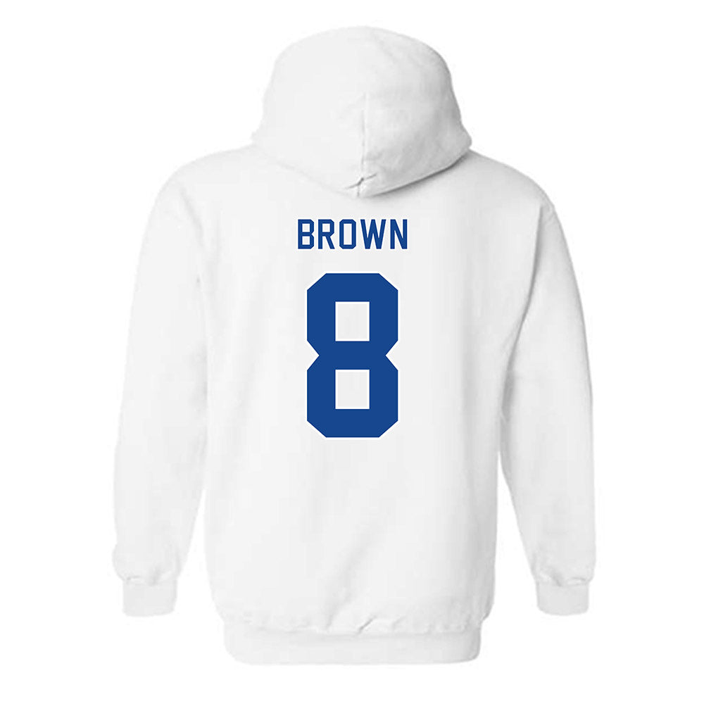 Georgia State - NCAA Football : Cameran Brown - Classic Fashion Shersey Hooded Sweatshirt-1