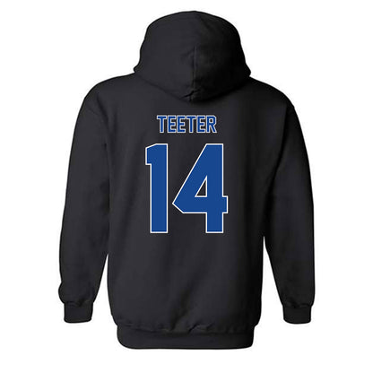 Georgia State - NCAA Football : Christian Teeter - Classic Fashion Shersey Hooded Sweatshirt-1