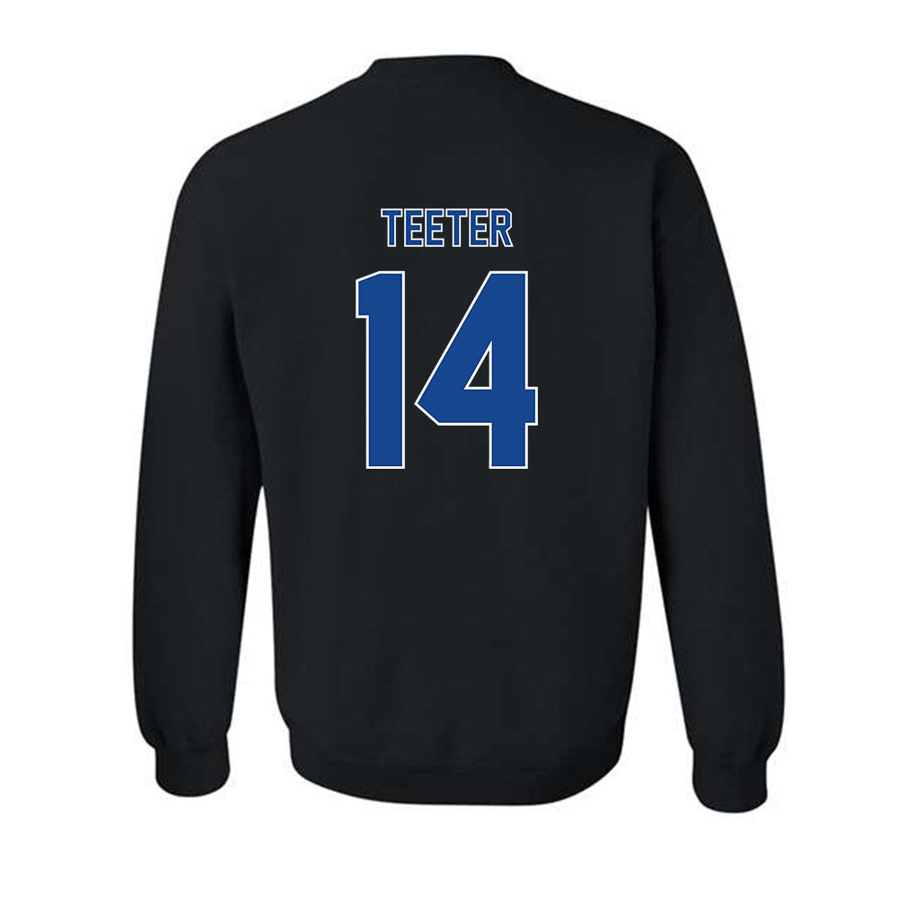 Georgia State - NCAA Football : Christian Teeter - Classic Fashion Shersey Crewneck Sweatshirt-1
