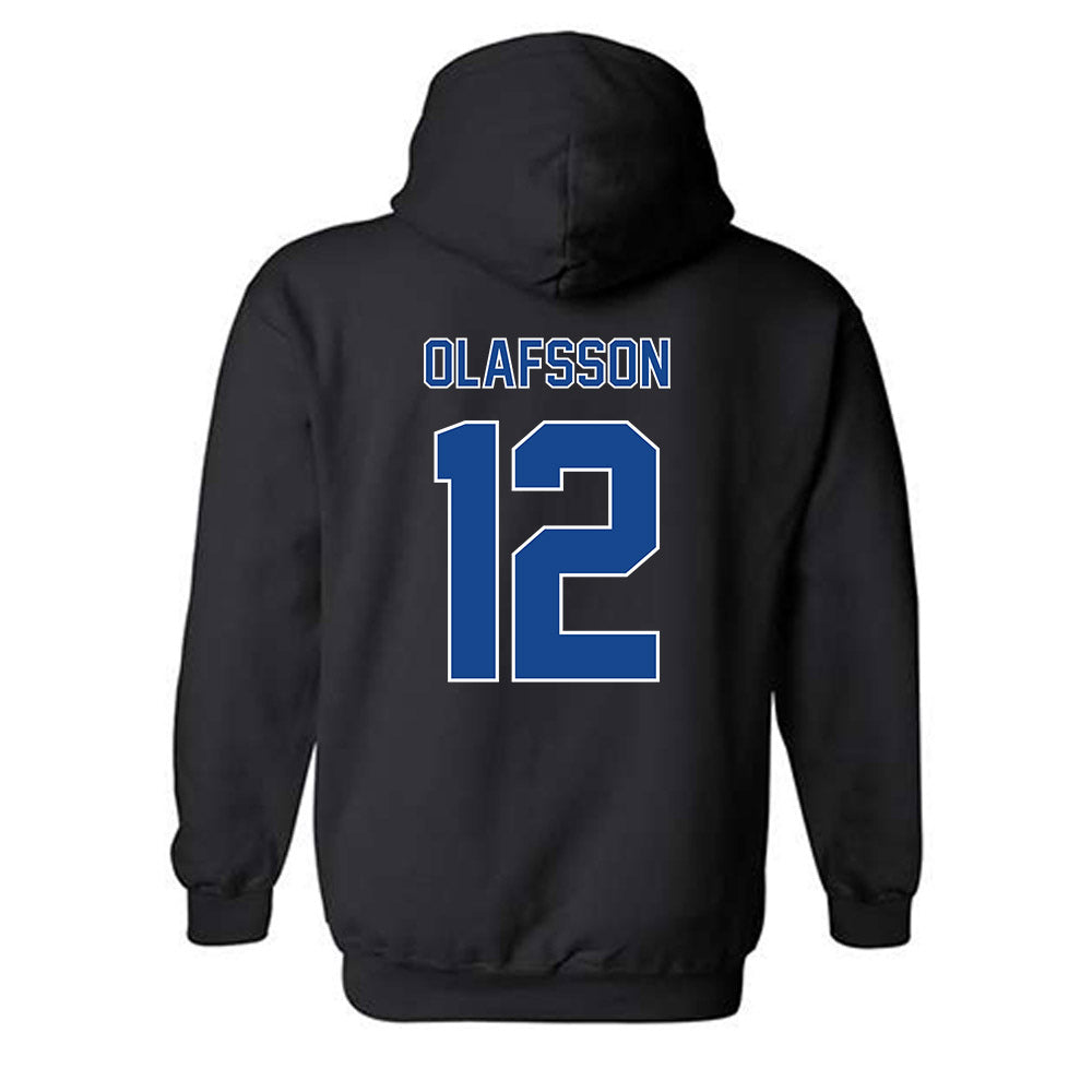 Georgia State - NCAA Football : Jadon Olafsson - Classic Fashion Shersey Hooded Sweatshirt-1