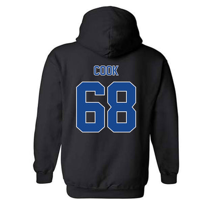 Georgia State - NCAA Football : Mason Cook - Classic Fashion Shersey Hooded Sweatshirt