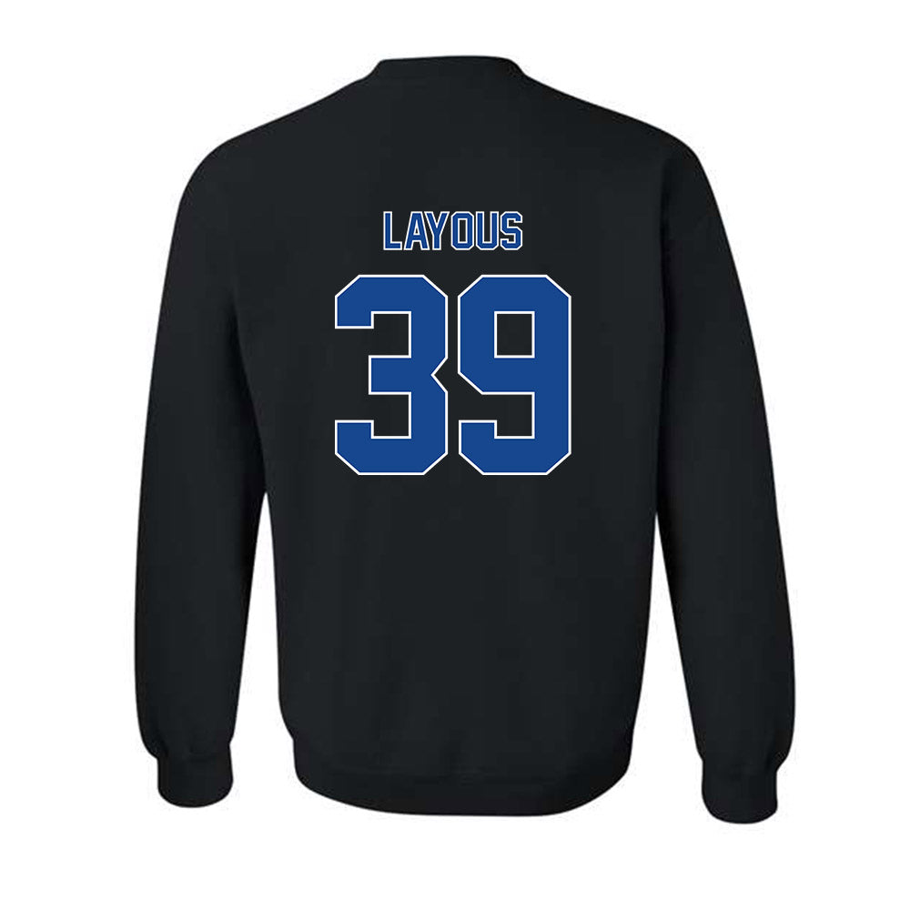 Georgia State - NCAA Football : Samer Layous - Classic Fashion Shersey Crewneck Sweatshirt-1