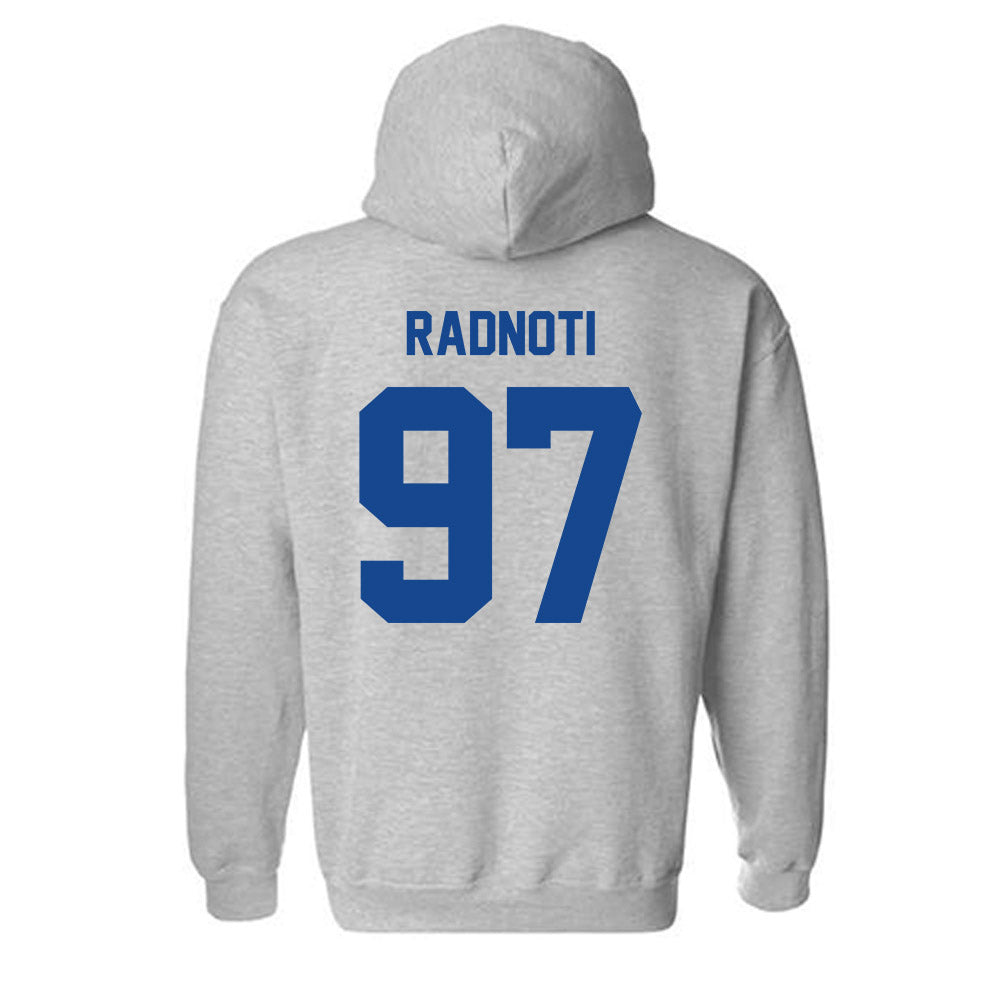 Georgia State - NCAA Football : Spencer Radnoti - Classic Fashion Shersey Hooded Sweatshirt