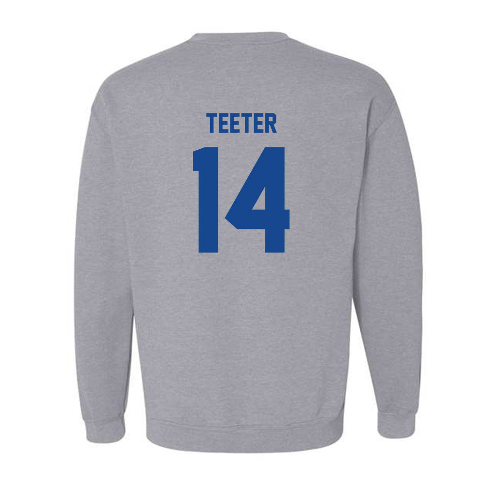Georgia State - NCAA Football : Christian Teeter - Classic Fashion Shersey Crewneck Sweatshirt-1
