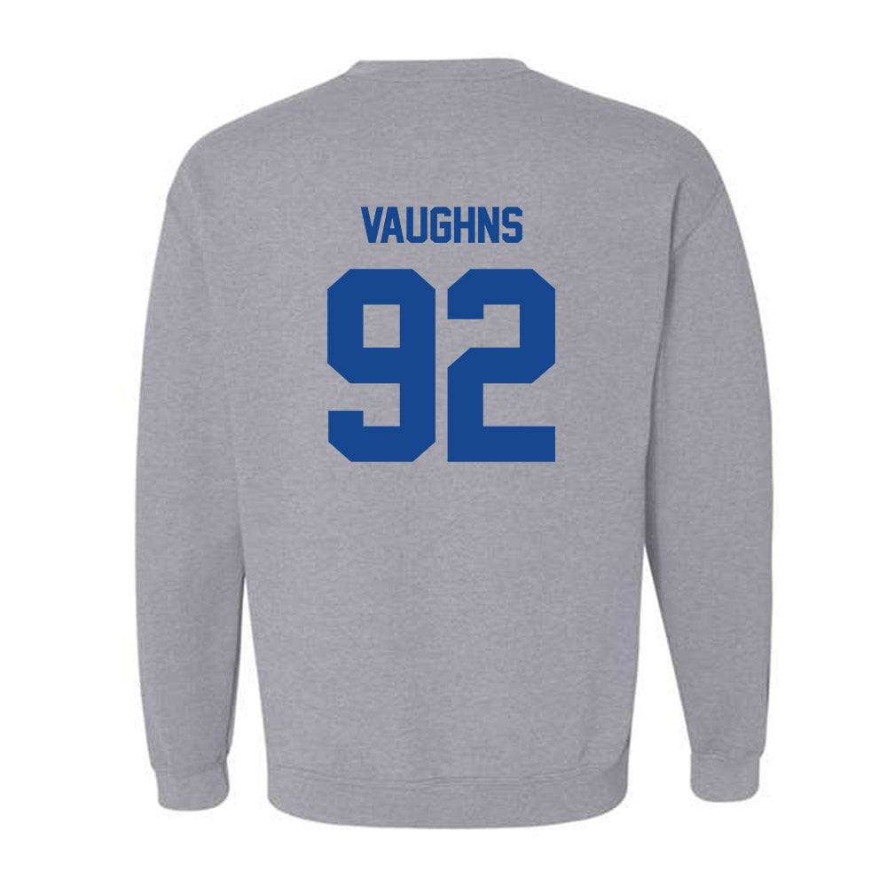 Georgia State - NCAA Football : AJ Vaughns - Classic Fashion Shersey Crewneck Sweatshirt-1