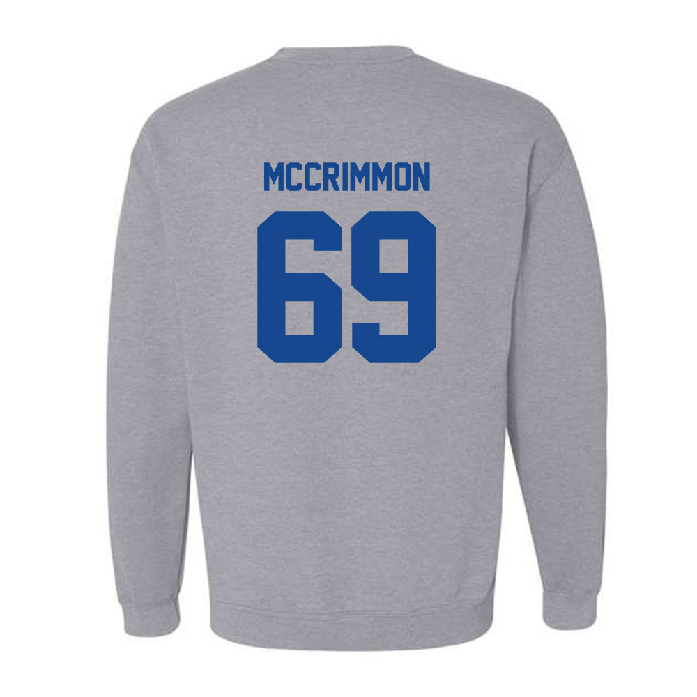 Georgia State - NCAA Football : Jeremiah McCrimmon - Classic Fashion Shersey Crewneck Sweatshirt-1