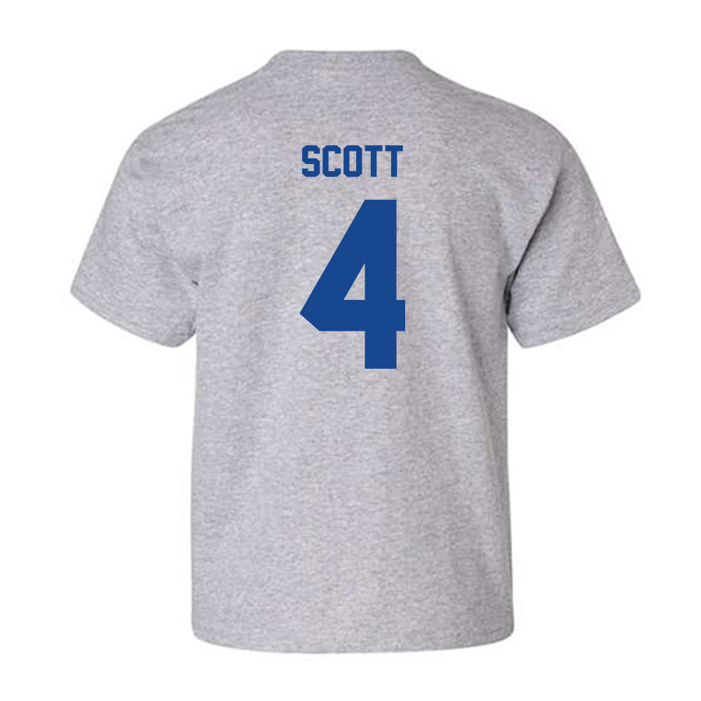 Georgia State - NCAA Men's Basketball : Trey Scott - Classic Fashion Shersey Youth T-Shirt-1