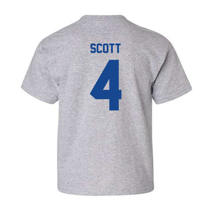 Georgia State - NCAA Men's Basketball : Trey Scott - Classic Fashion Shersey Youth T-Shirt-1