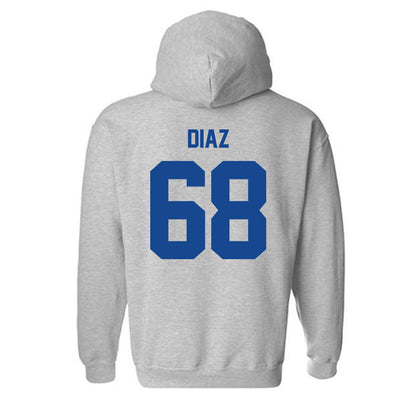 Georgia State - NCAA Football : Peter Diaz - Classic Fashion Shersey Hooded Sweatshirt-1