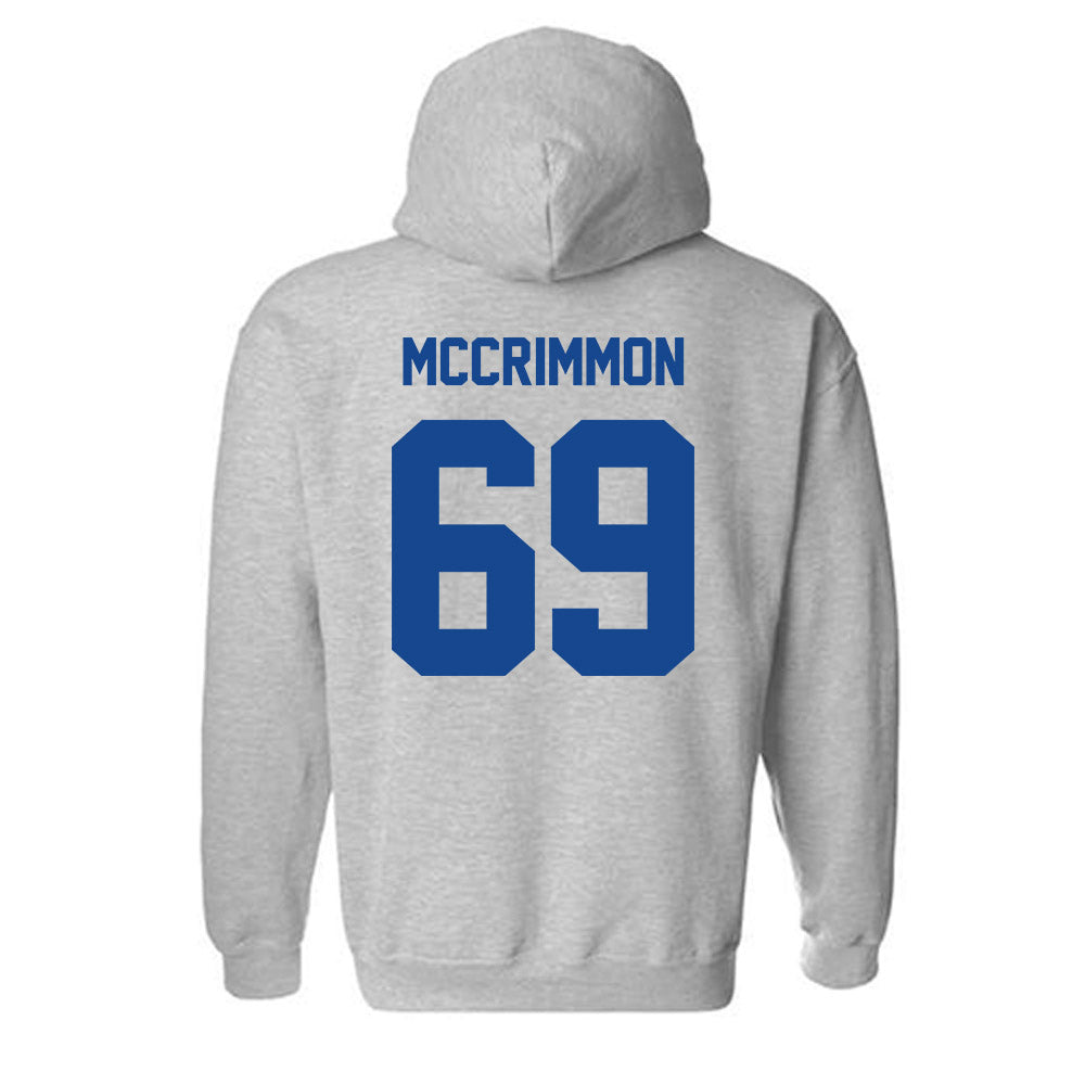 Georgia State - NCAA Football : Jeremiah McCrimmon - Classic Fashion Shersey Hooded Sweatshirt-1