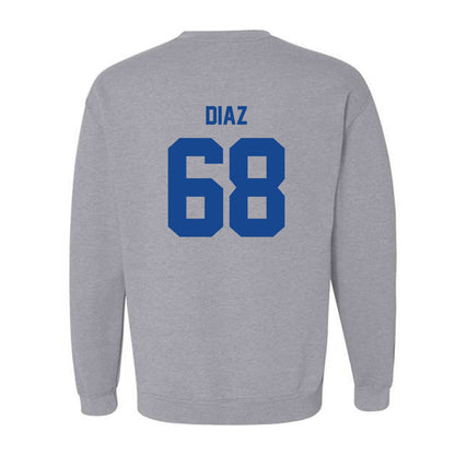 Georgia State - NCAA Football : Peter Diaz - Classic Fashion Shersey Crewneck Sweatshirt-1