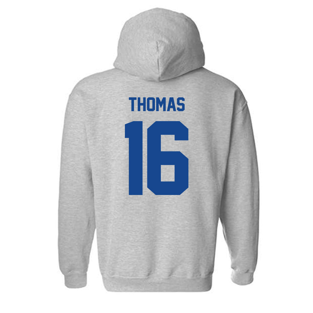 Georgia State - NCAA Football : Bishop Thomas - Classic Fashion Shersey Hooded Sweatshirt-1
