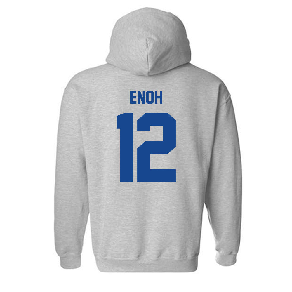 Georgia State - NCAA Men's Basketball : Anthony Enoh - Classic Fashion Shersey Hooded Sweatshirt-1