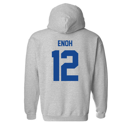 Georgia State - NCAA Men's Basketball : Anthony Enoh - Classic Fashion Shersey Hooded Sweatshirt-1