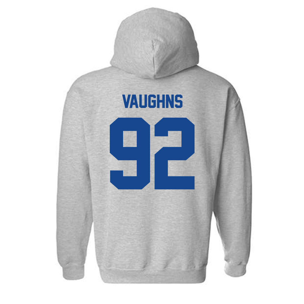Georgia State - NCAA Football : AJ Vaughns - Classic Fashion Shersey Hooded Sweatshirt-1