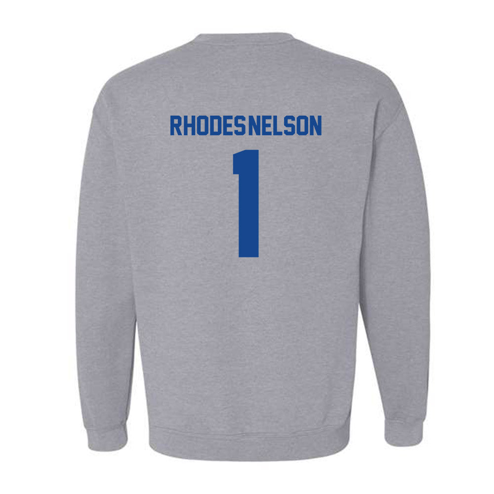 Georgia State - NCAA Football : Jabriel Rhodes-Nelson - Classic Fashion Shersey Crewneck Sweatshirt-1