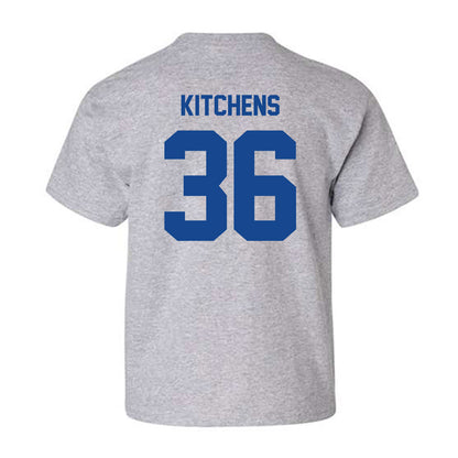 Georgia State - NCAA Football : Braxton Kitchens - Classic Fashion Shersey Youth T-Shirt-1