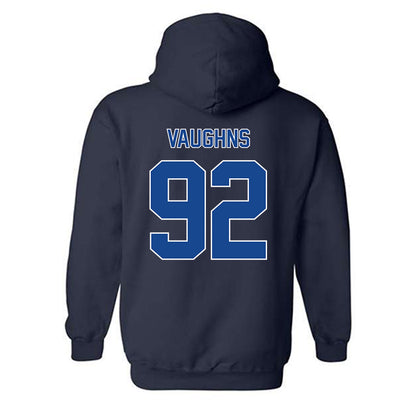 Georgia State - NCAA Football : AJ Vaughns - Classic Fashion Shersey Hooded Sweatshirt-1