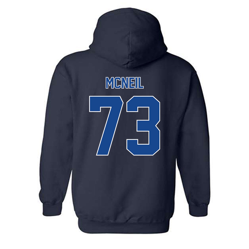 Georgia State - NCAA Football : Maleek McNeil - Classic Fashion Shersey Hooded Sweatshirt
