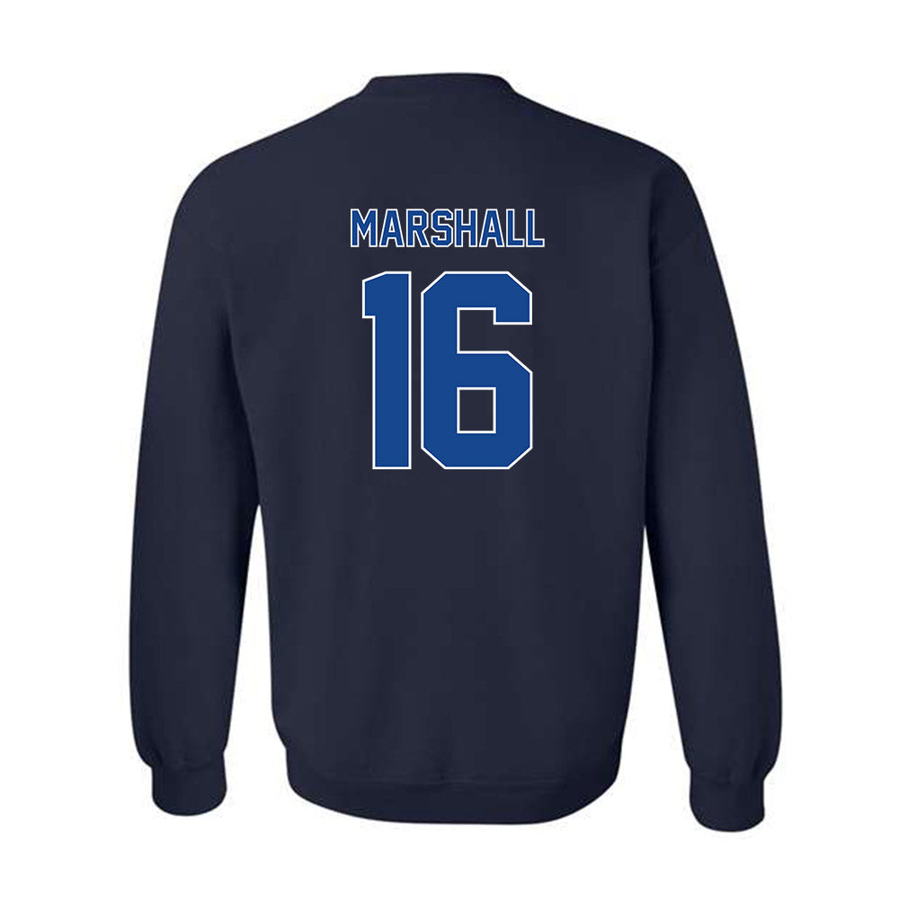 Georgia State - NCAA Football : Jaylin Marshall - Classic Fashion Shersey Crewneck Sweatshirt-1
