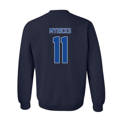 Georgia State - NCAA Softball : Tenison Myricks - Classic Fashion Shersey Crewneck Sweatshirt-1