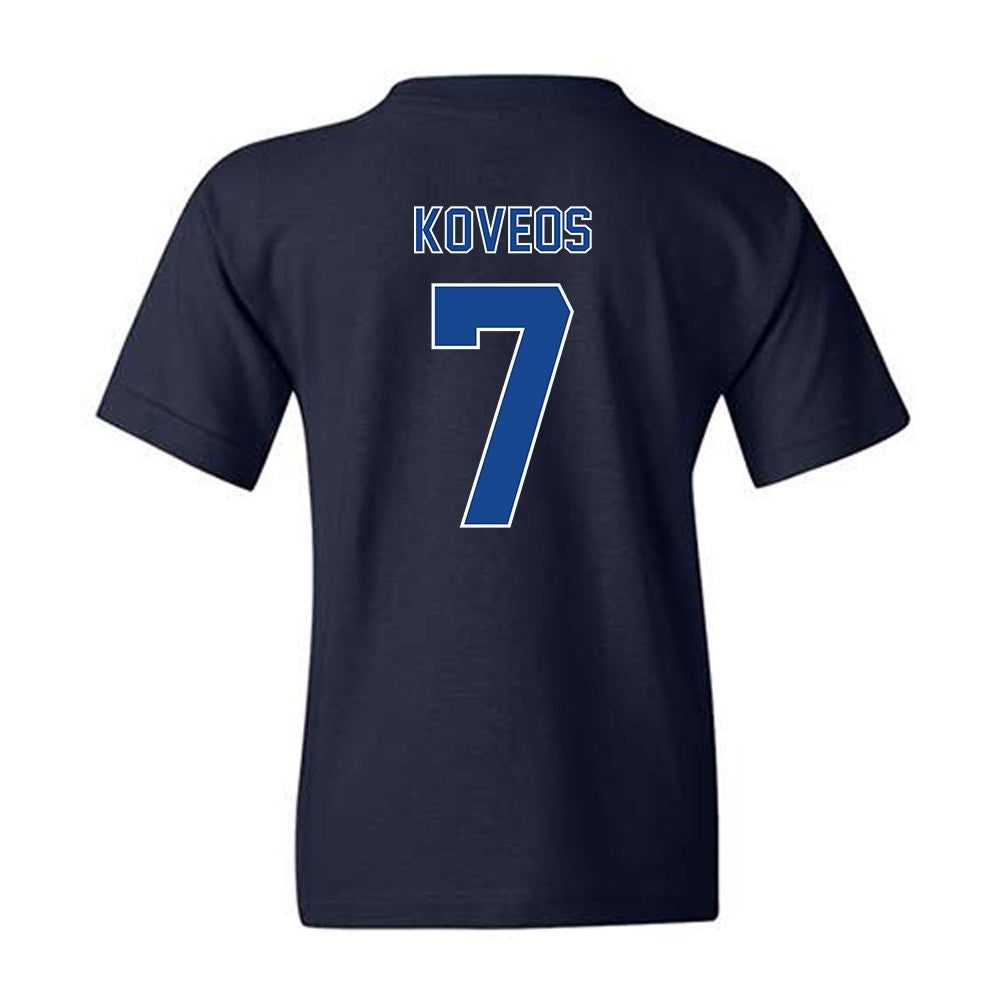 Georgia State - NCAA Men's Basketball : Emmanuel Koveos - Classic Fashion Shersey Youth T-Shirt-1