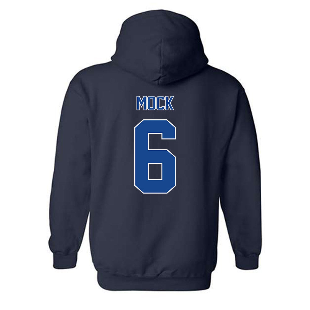 Georgia State - NCAA Women's Volleyball : Paige Mock - Classic Fashion Shersey Hooded Sweatshirt-1