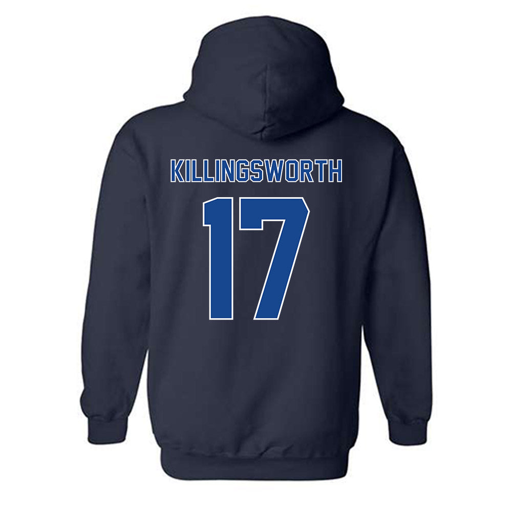 Georgia State - NCAA Baseball : Austin Killingsworth - Classic Fashion Shersey Hooded Sweatshirt-1
