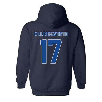 Georgia State - NCAA Baseball : Austin Killingsworth - Classic Fashion Shersey Hooded Sweatshirt-1
