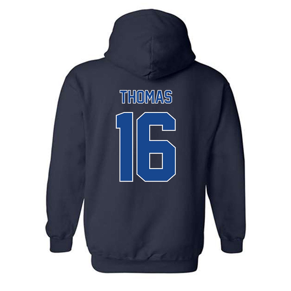 Georgia State - NCAA Football : Bishop Thomas - Classic Fashion Shersey Hooded Sweatshirt-1