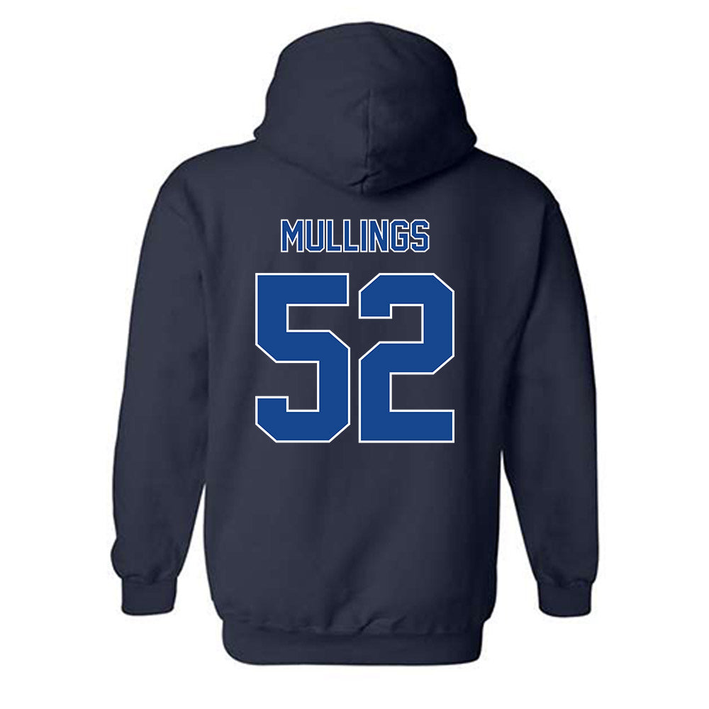 Georgia State - NCAA Football : Alexander Mullings - Classic Fashion Shersey Hooded Sweatshirt-1
