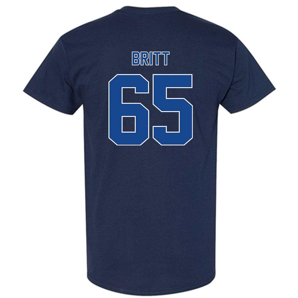 Georgia State - NCAA Football : Hunter Britt - Classic Fashion Shersey T-Shirt-1