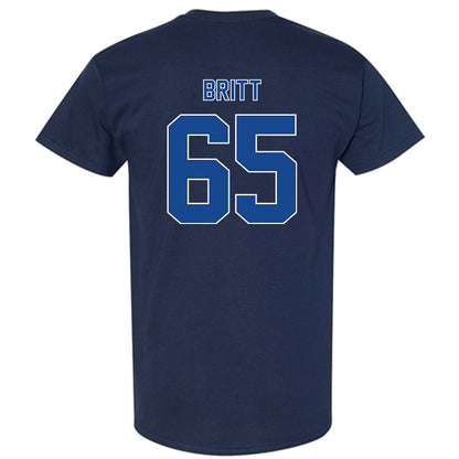 Georgia State - NCAA Football : Hunter Britt - Classic Fashion Shersey T-Shirt-1