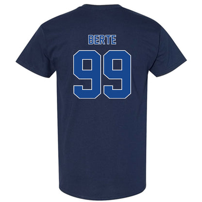 Georgia State - NCAA Football : Mandjou Berte - Classic Fashion Shersey T-Shirt-1