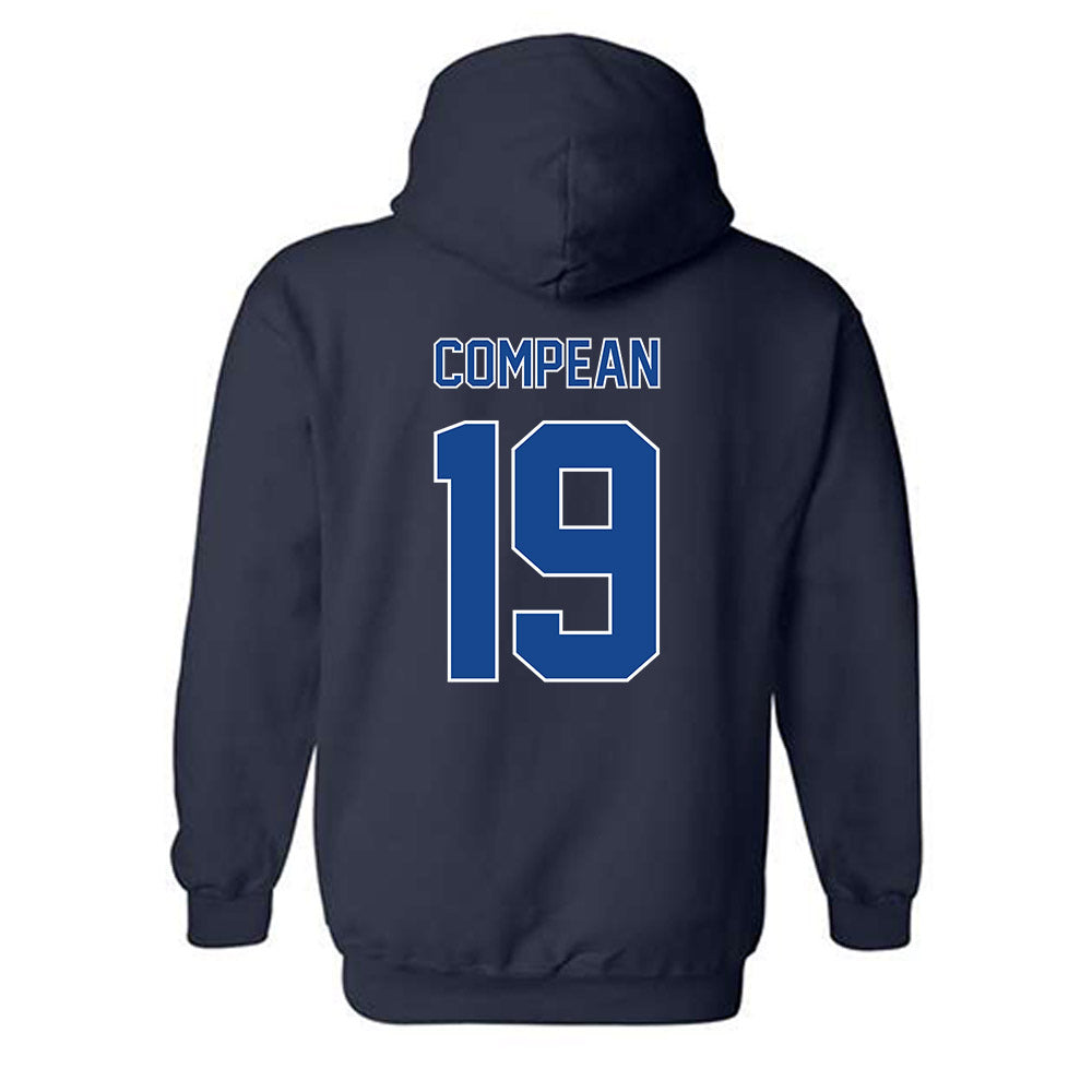 Georgia State - NCAA Beach Volleyball : Bella Compean - Classic Fashion Shersey Hooded Sweatshirt-1
